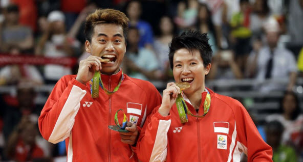 Deretan Atlet Bulutangkis Indonesia Peraih Emas Olimpiade