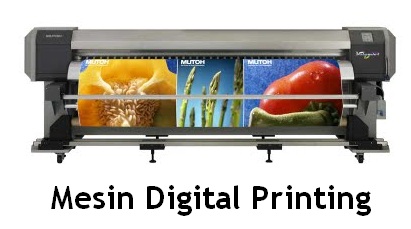 Mengenal Jenis Mesin Digital Printing